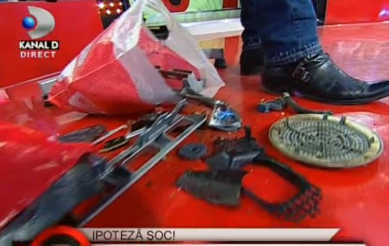 Uite ce piese din maşina lui Huidu au rămas la locul accidentului