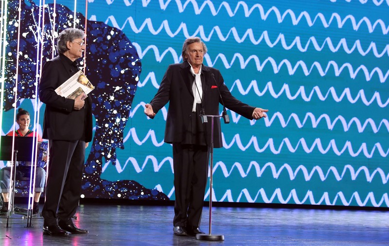 Florin Piersic și Maia Morgenstern, premiați de UNITER pentru întreaga activitate