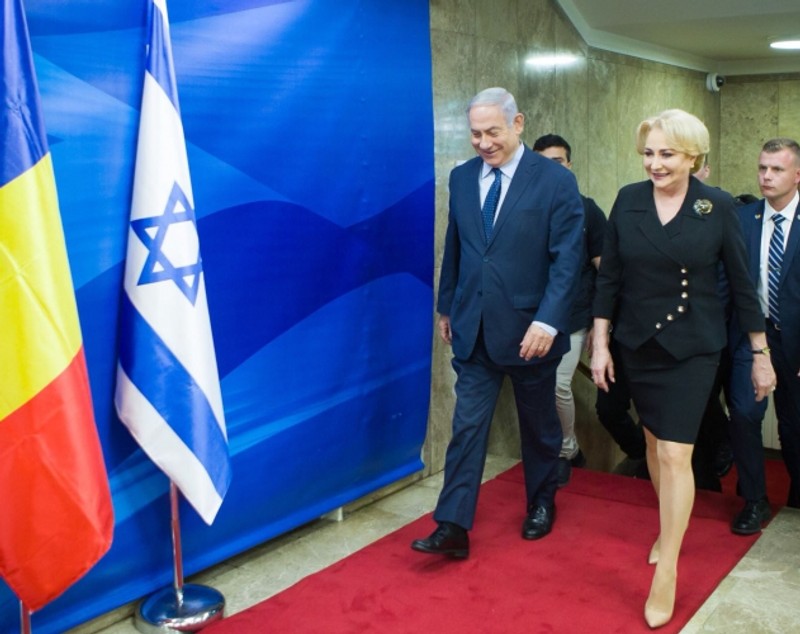 UPDATE. Premierul Viorica Dăncilă, vizită oficială în Israel; Netanyahu salută mutarea Ambasadei României la Ierusalim (FOTO/ VIDEO)