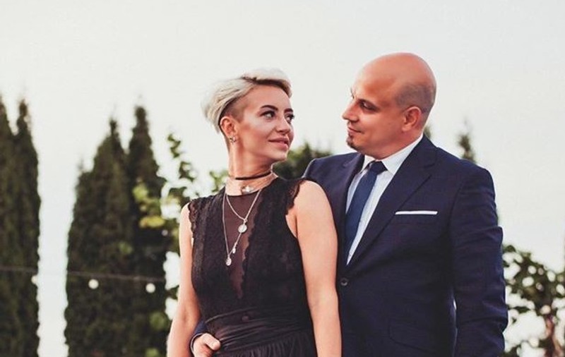 Anunțul făcut de Giulia Anghelescu, după 8 ani de căsnicie cu Vlad Huidu. Imagine cu cei doi în ziua nunții. “Nu ne-am dat seama”