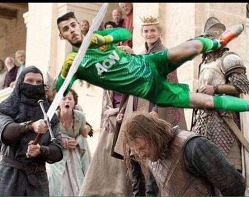 Cu cine l-au comparat fanii pe incredibilul David De Gea? / GALERIE FOTO