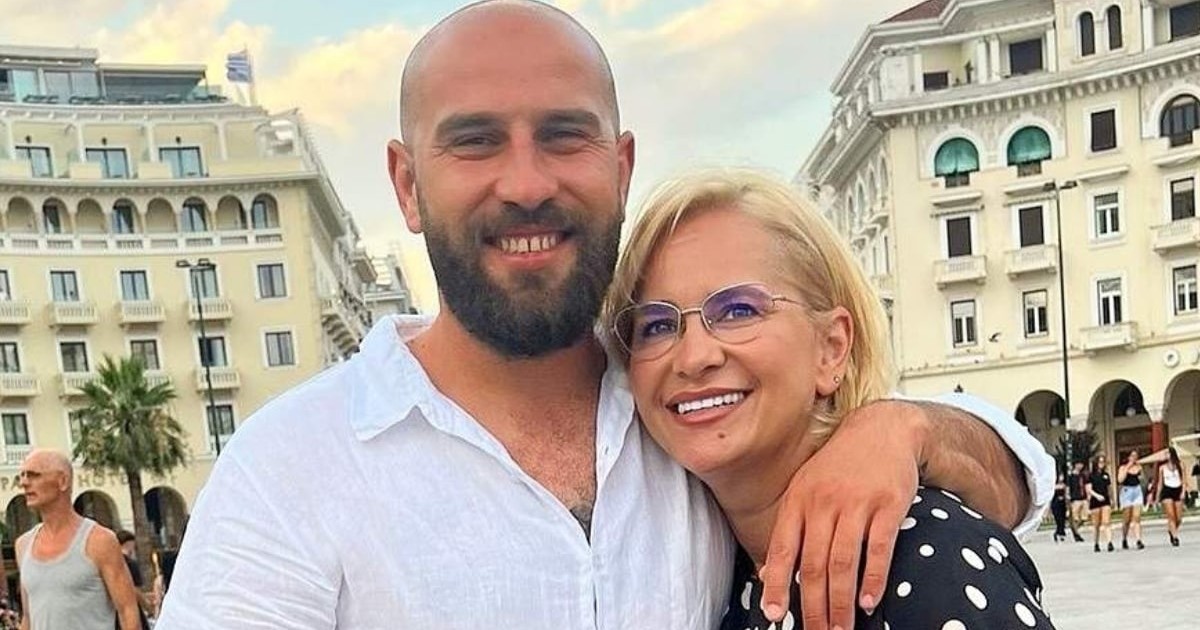 Paula Chirilă și viitorul ei soț, Dan