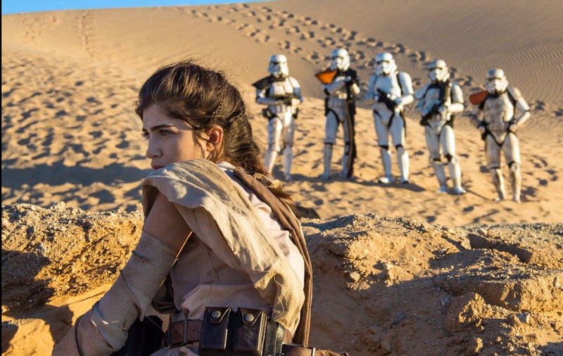 EXCLUSIV VIDEO/ Verișoara pictoriței Alexandra Nechita, rol principal într-un film Star Wars! Ea a jucat și alături de Cameron Diaz