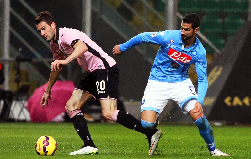 Napoli, învinsă la Palermo. Gazdele au condus cu 3-0! / VIDEO