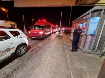 Pompierii români au ajuns în Grecia la primele ore ale zilei de sâmbătă FOTO: Facebook/MAE