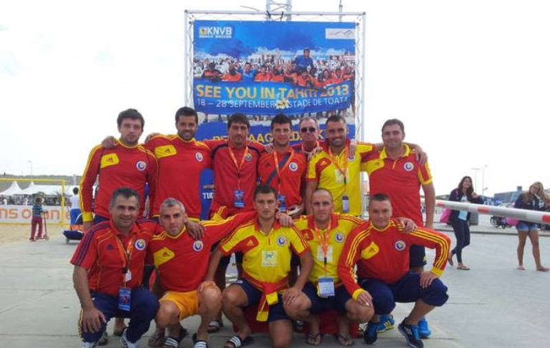 România a câștigat în fața Portugaliei, în Superfinala Ligii Europene la fotbal pe plajă