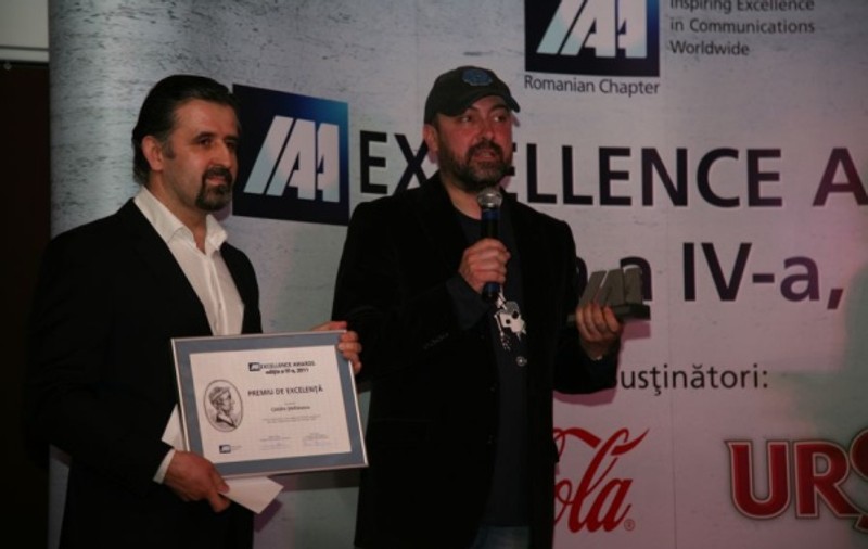 Cătălin Ştefănescu premiat pentru excelenţă 