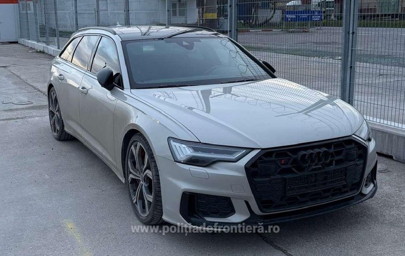 Un Audi de 70.000 de euro, căutat în Polonia, a fost găsit de polițiști în Portul Constanța. Urma să fie trimis în Georgia