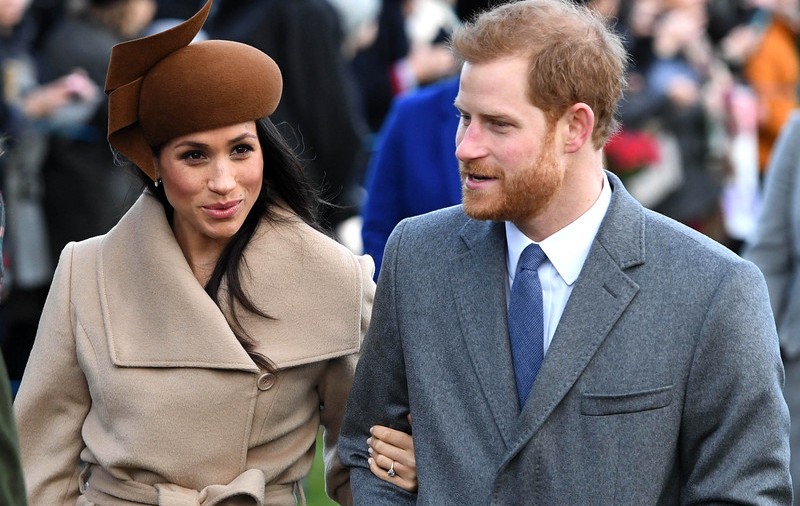Meghan Markle și prințul Harry au publicat fotografia de familie de pe felicitarea de Crăciun