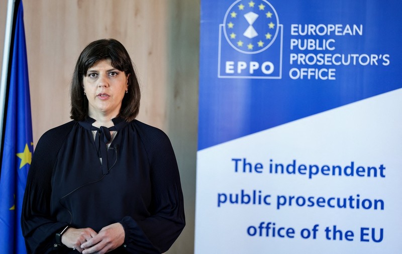 Parchetului European (EPPO) este condus de procurorul român Laura Codruța Kovesi. Foto: Profimedia