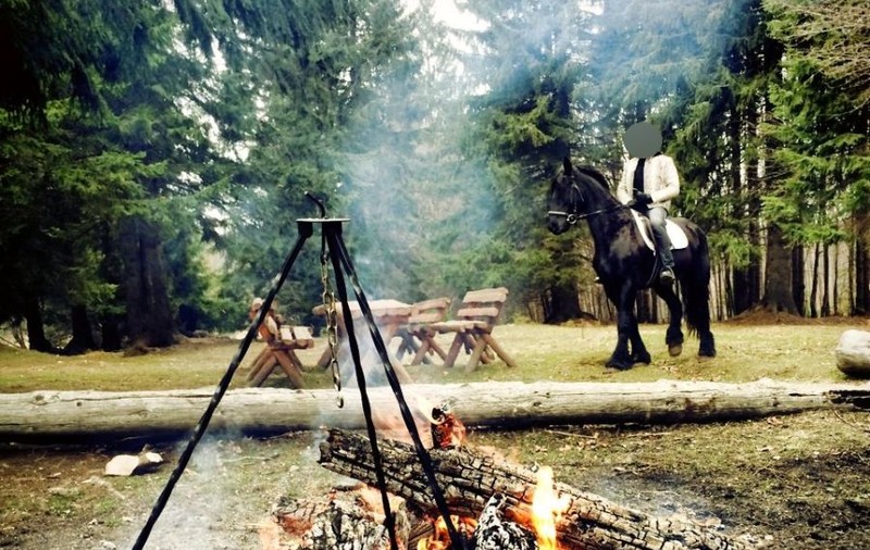 UNUL DINTRE CEI MAI RÂVNIŢI BURLACI DE LA NOI, CA  UN PRINŢ, DAR NU PE CAL ALB, ÎN MIJLOCUL NATURII! | FOTO