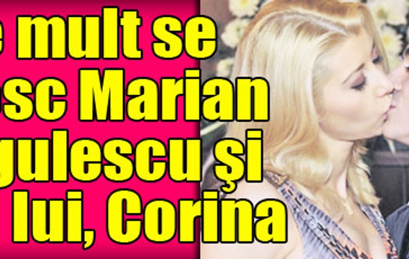 Ce mult se iubesc Marian Drăgulescu şi soţia lui, Corina