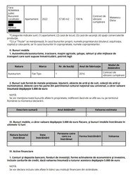 Declarația de avere a Elenei Mateescu, directoarea ANM, depusă în iunie 2026. Sursa foto: meteoromania.ro