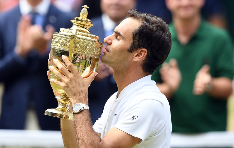 Finala masculină de la Wimbledon 2017: Roger Federer este noul ”rege” al Angliei. Elvețianul, la al 19-lea Mare Șlem