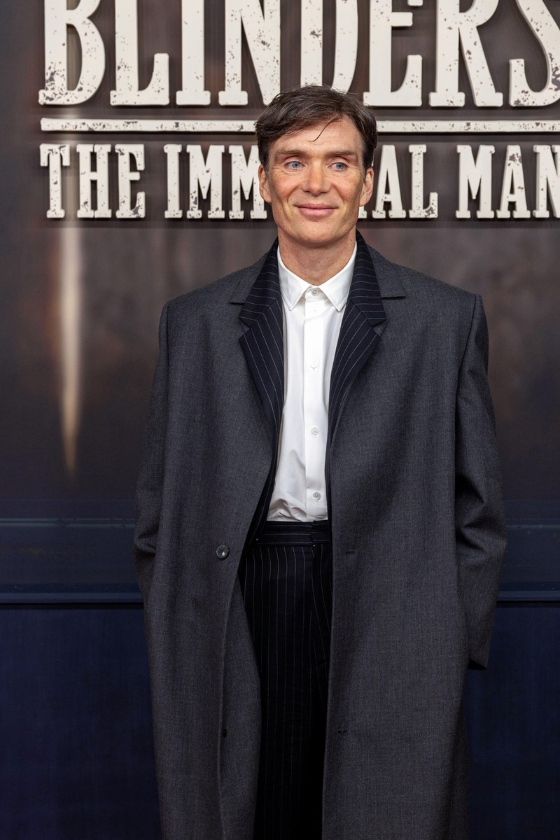Cillian Murphy participă la premiera berlineză a serialului Peaky Blinders de pe Netflix. Foto: Profimedia