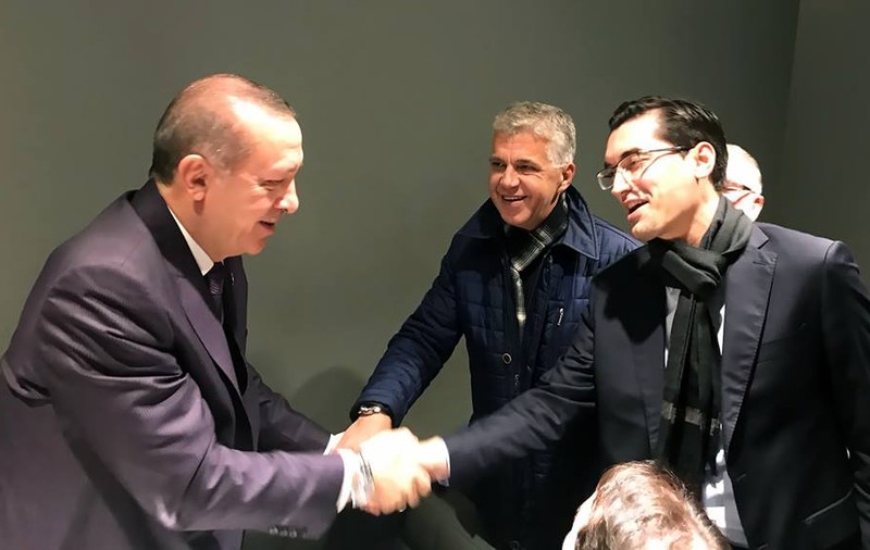 Președintele FRF, Răzvan Burleanu, s-a pozat cu președintele Turciei, Recep Erdogan, la meciul Beșiktaș - FC Porto din Champions League