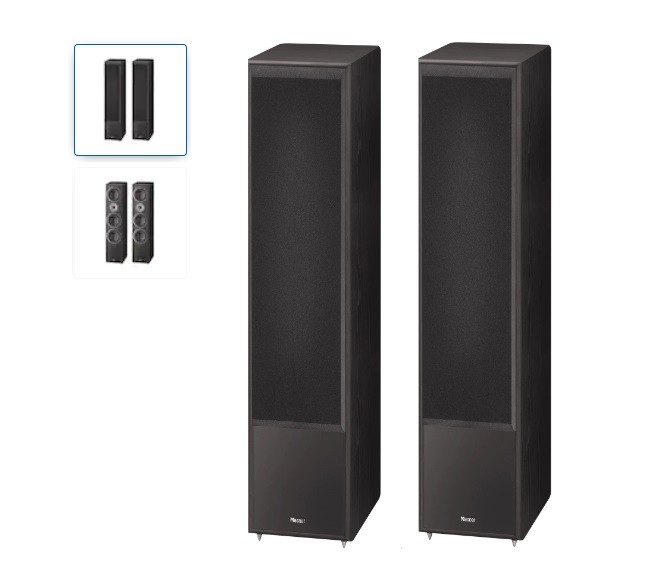 Set 2 boxe de podea MAGNAT, Monitor Supreme 1002, negru