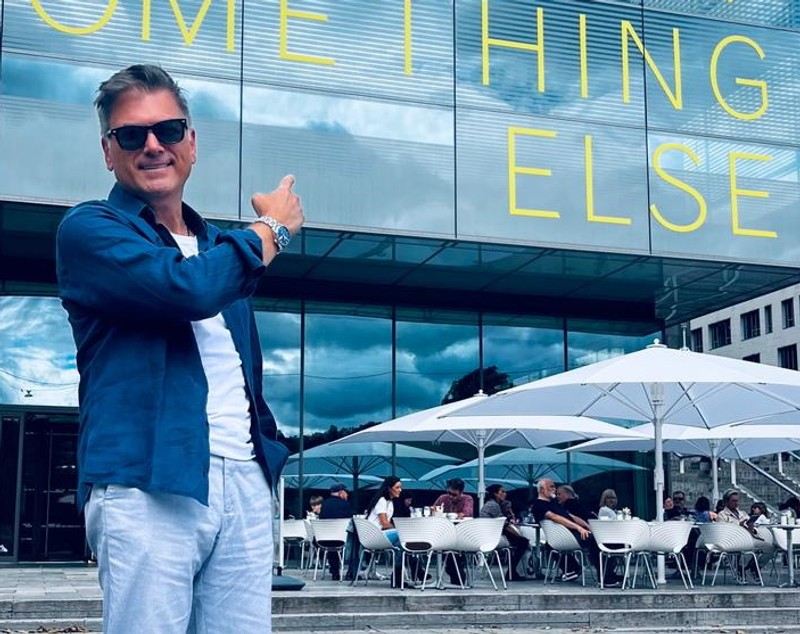 Mircea Radu, fotografie rară alături de fiica lui. Imaginea a fost realizată de băiatul său