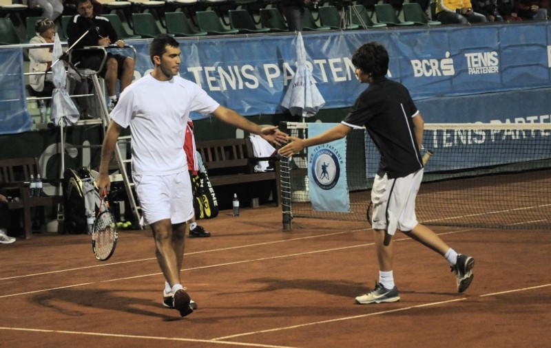 Horia Tecău s-a pregătit pentru Cupa Davis la BCR Tenis Partener