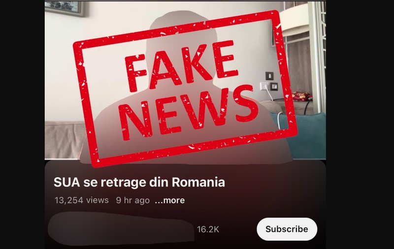 MApN respinge două noi falsuri distribuite masiv în mediul online: instituirea stării de mobilizare și retragerea soldaților americani din România