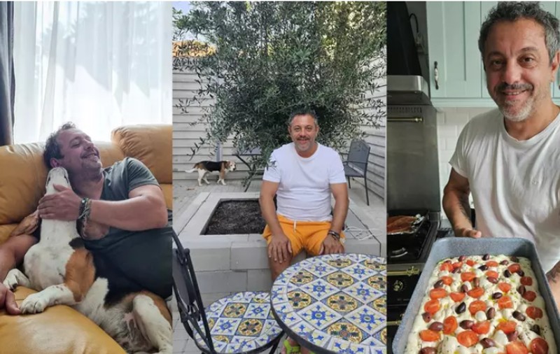 Imagini din locuința lui chef Sorin Bontea. Juratul de la MasterChef și-a plantat măslini în curte. „Abia aștept să strâng recolta”