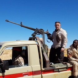 Horațiu Potra, în Africa. Foto: Facebook