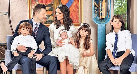 Anca Serea are o familie numeroasă