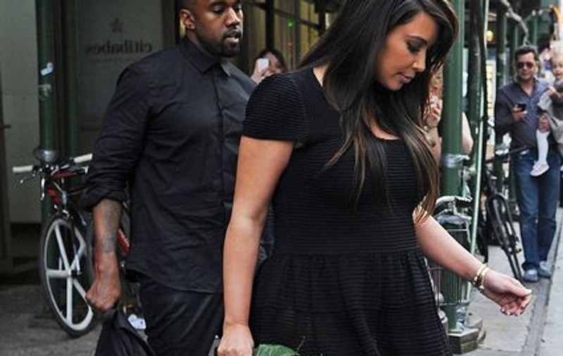 Ce romantic e Kanye West! | FOTO