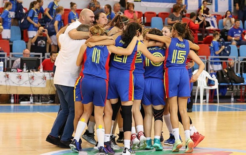Selecționata feminină de baschet a României s-a calificat în finala CE sub 16 ani de la Oradea