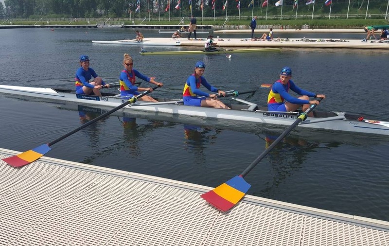 Delegaţia României a cucerit 7 medalii, una de aur, 5 de argint şi una de bronz, la Campionatele Europene 2018 de canotaj pentru juniori