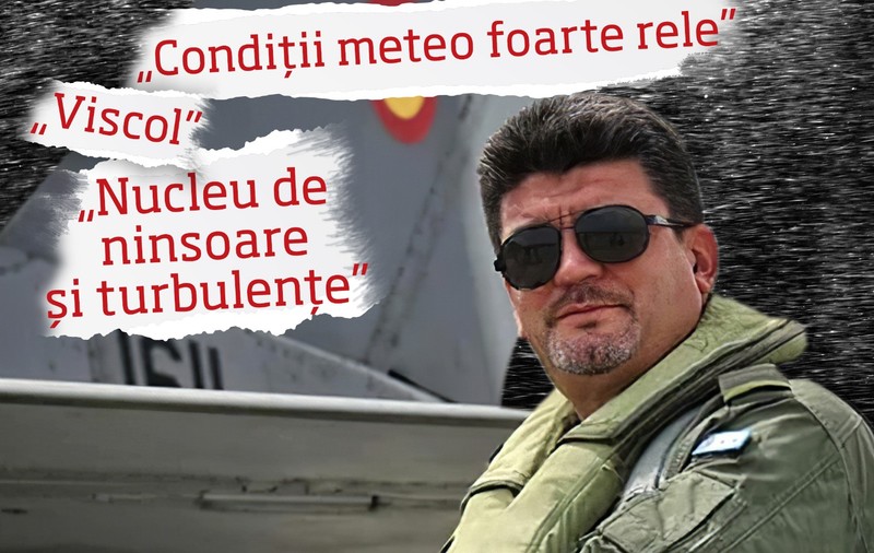 Daniel Moise, pilotul celui de-al doilea MiG, confirmă: „Am spus: «Ninsoare puternică, aveți grijă!» Tot respectul pentru echipaj”