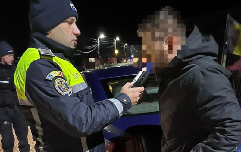 Șofer din Brăila prins beat la volan, aproape de comă alcoolică: avea 4,05 g/l alcool pur în sânge