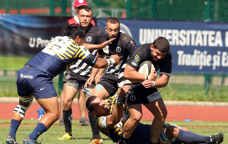 Timișoara Saracens - U Cluj 60-23, în epilogul etapei a 12-a din SuperLiga de rugby