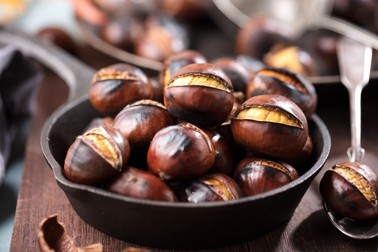 Castane coapte comestibile