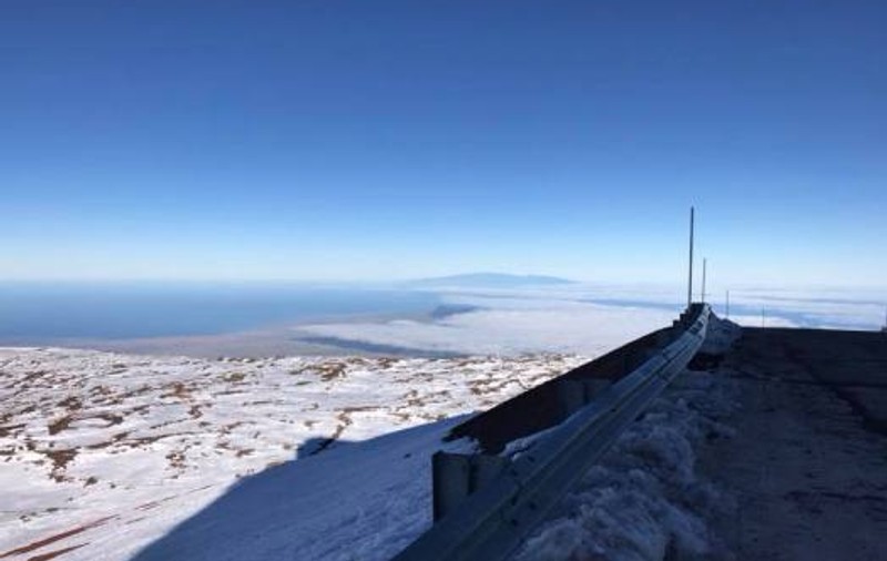 Zăpadă în Hawaii. Mulți dintre localnici nu au văzut niciodată zăpadă în viața lor
