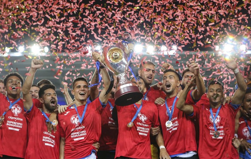 Viitorul a câștigat Supercupa României în fața campioanei CFR Cluj. Artean a adus trofeul la Constanța cu o torpilă de la 25 de metri