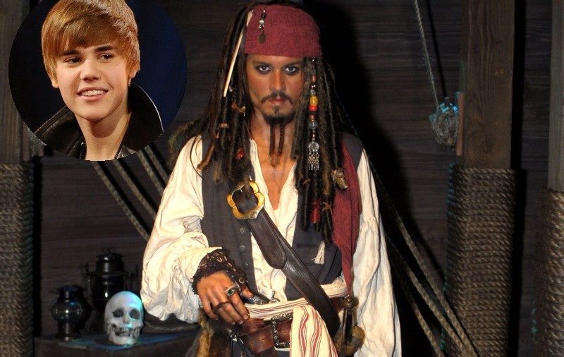 Johnny Depp e fan Justin Bieber?