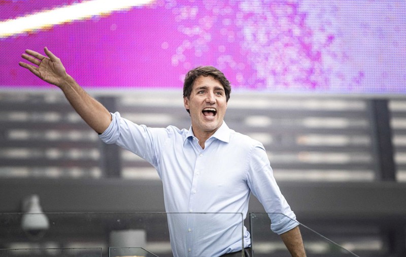 Justin Trudeau a fost surprins purtând vestă antiglonț al un miting electoral. De ce a apelat premierul canadian la acest gest