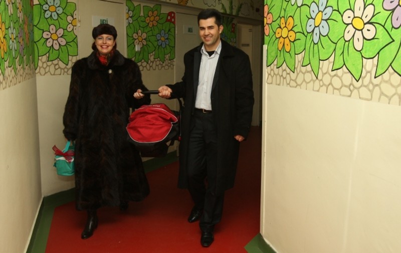 Soprana Amelia Antoniu s-a externat din maternitate