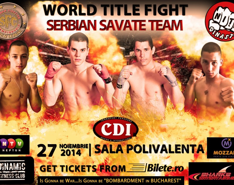 VIDEO&GALERIE FOTO / Campionul mondial al SFC pe reguli de K1 Alexandru ”The Bomber” Niţă îşi va apăra titlul la Bucureşti 