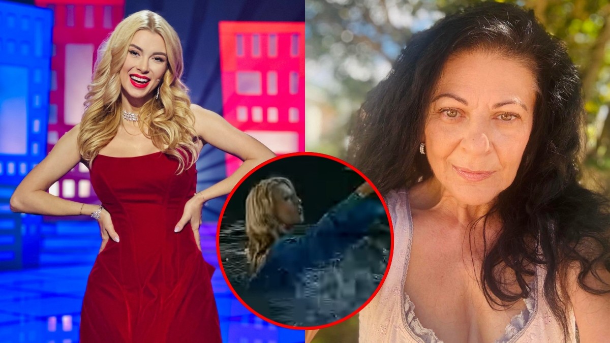 Andreea Bălan a fost împinsă în apă de Elena Cârstea