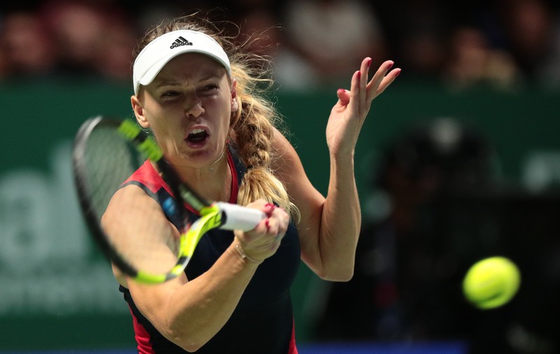 Turneul Campioanelor: Caroline Wozniacki a învins-o pe Petra Kvitova
