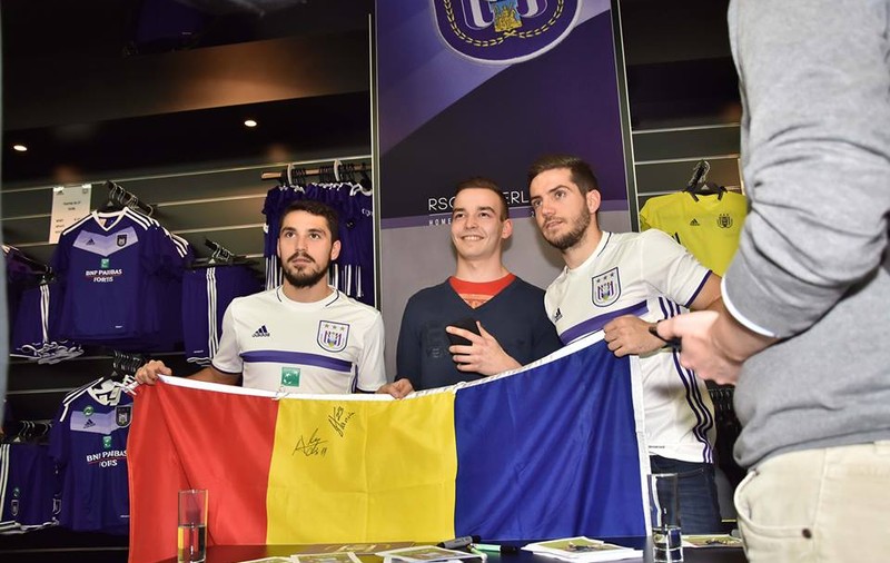 Nicolae Stanciu și Alexandru Chipciu sunt iubiți de fanii echipei Anderlecht | GALERIE FOTO&VIDEO