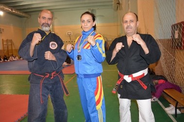 Andrada face performanță în kempo, după doi ani de antrenamente