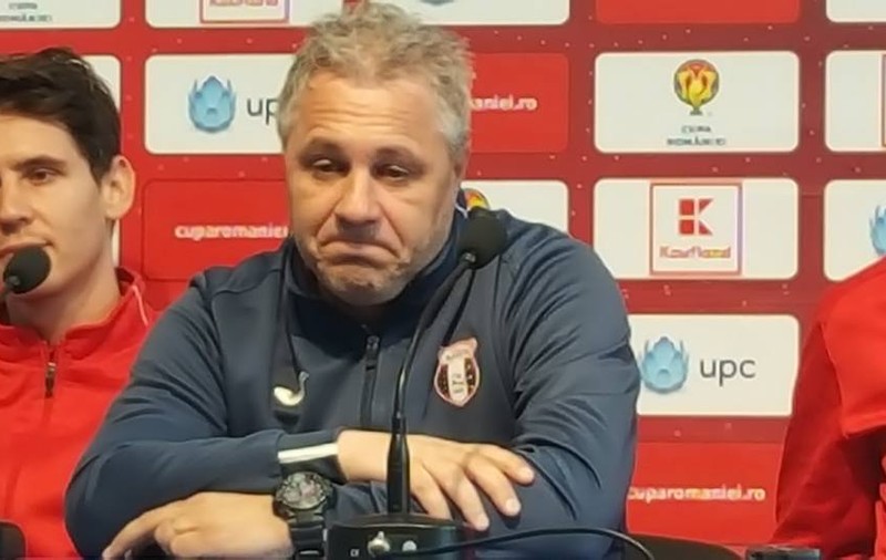 Marius Șumudică a plâns înaintea finalei de Cupa României cu FC Voluntari. Șumi, ultimul meci pe banca echipei din Giurgiu / FOTO&VIDEO