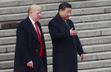 Xi Jinping, alături de Donald Trump FOTO: EPA