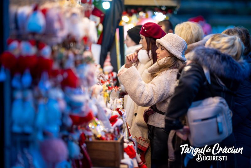 Târgul de Crăciun București 2025 are loc în perioada 29 noiembrie - 28 decembrie