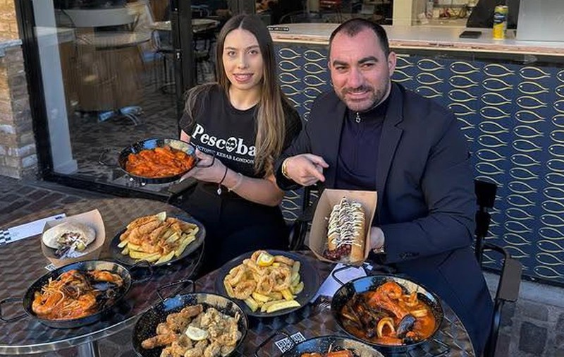 Cât costă octopus kebap și un hotdog de caracatiță în restaurantul lui Pescobar din Londra: „Totul e natural, avem și fritto misto”