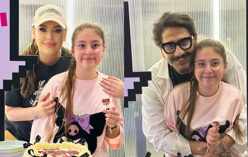 Imagini adorabile cu fiica lui Connect-r și a Mishei. Maya a împlinit 11 ani și își dorește să se mute în Coreea