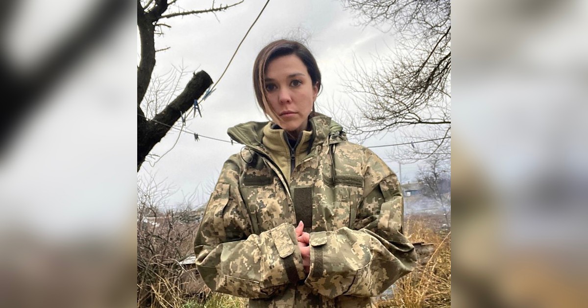 Jurnalista Victoria Khamaza este voluntară în Bahmut.